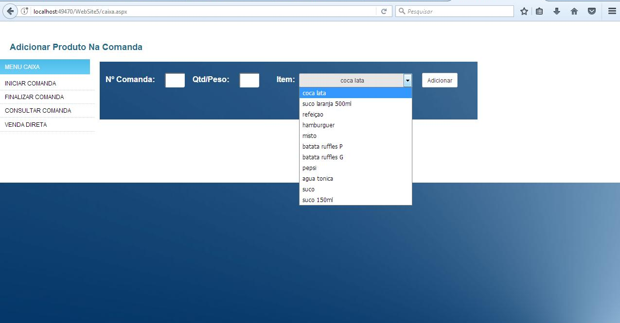 Restaurante Comer e beber